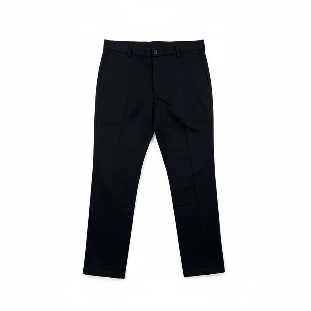 IZOD American Chino Pants Men’s 36x32 Black Straight Fit Flat Front NWT